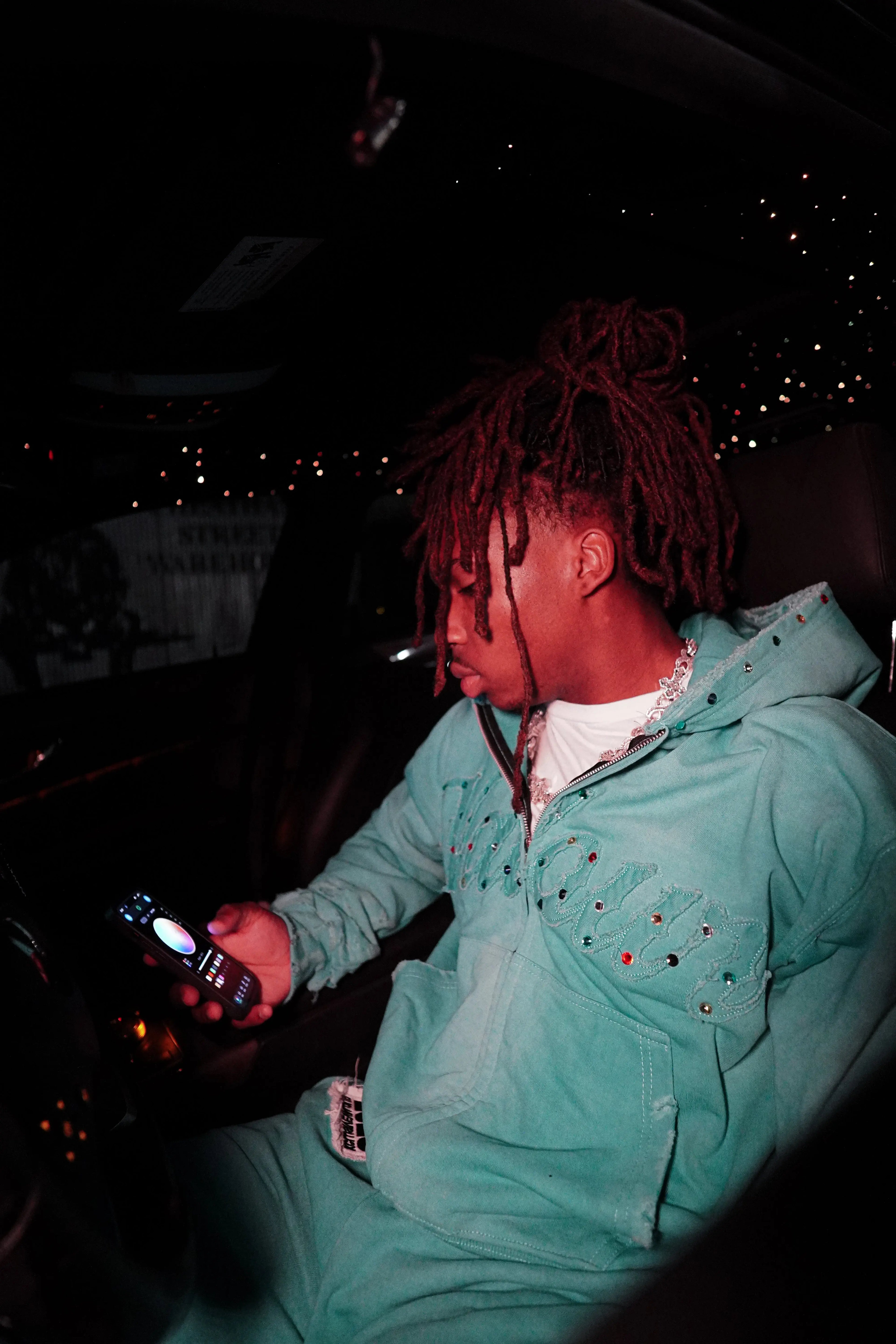 “Heaven” Gemstone Zip Up Xclusive Valour