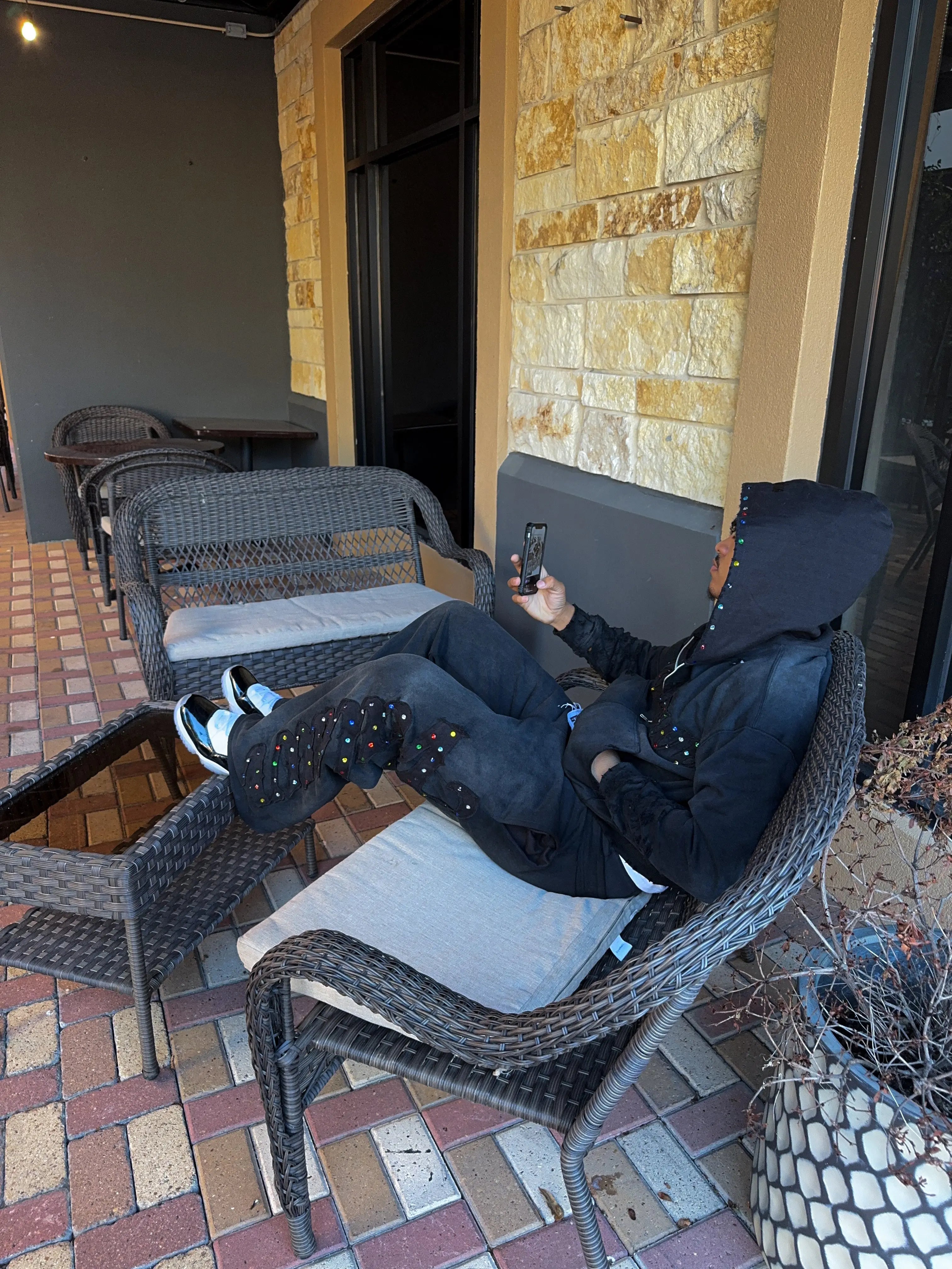 “Hollow” Gemstones Sweatpants Xclusive Valour